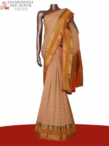 Pure Mysore Crepe Silk Saree